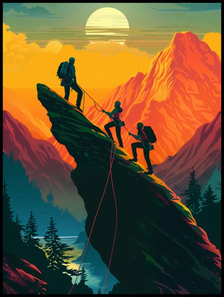 Plakat 75x100cm U Szczytu zdjęcie 2