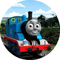 Opłatek na tort Ciuchcia Pociąg Tomek Przyjaciele Lokomotywa