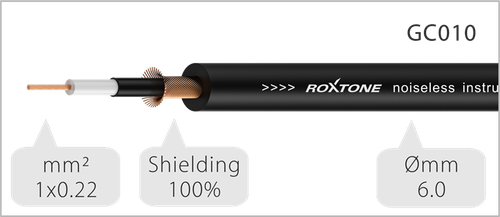 Kabel instrumentalny Roxtone DGJJ100L5 na Arena.pl