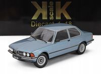 KK SCALE BMW 323i (E21) 1978 Light blue metallic 1:18
