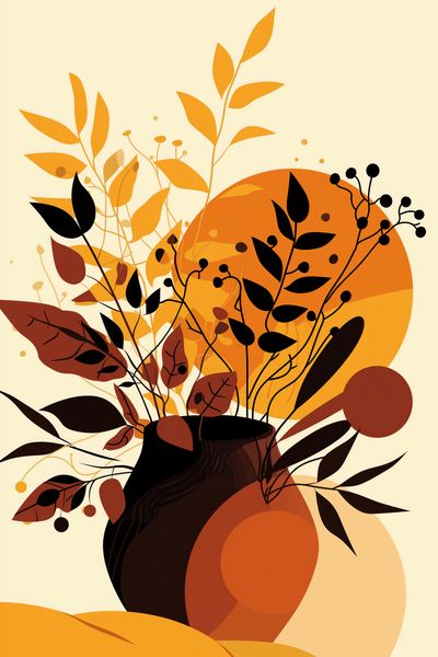 Plakat 40x60cm Bukiet Owoców zdjęcie 1