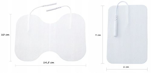 16x ELEKTRODA ŻELOWA ELEKTROSTYMULATOR TENS/EMS na Arena.pl