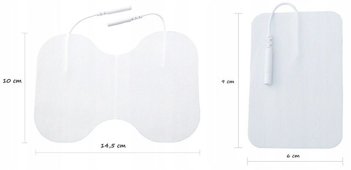 16x ELEKTRODA ŻELOWA ELEKTROSTYMULATOR TENS/EMS zdjęcie 3