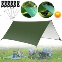3MX3M KEMPINGOWA PLANDEKA PRZECIWDESZCZOWA WODOODPORNA PLANDEKA NAMIOTOWA