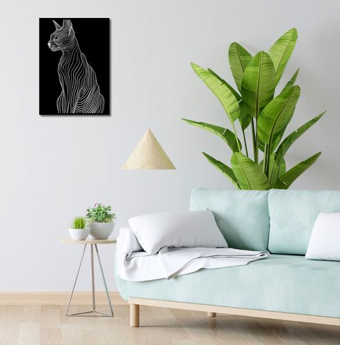 Plakat 40x55cm Minimalny Kontur na Arena.pl