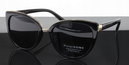 OKULARY PRZECIWSŁONECZNE DAMSKIE POLARYZACYJNE filtr UV 400 modne kocie na Arena.pl