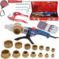 Zgrzewarka do rur z tworzyw sztucznych DEDRA 1500W 16-63mm PCV