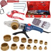 Zgrzewarka do rur z tworzyw sztucznych DEDRA 1500W 16-63mm PCV