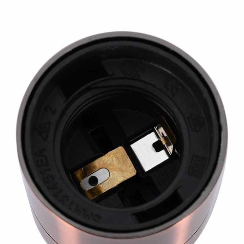 Oprawki do żarówek 2 szt. Czerwony brąz E27 na Arena.pl