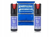 Gaz pieprzowy Guard 200 20ml. żel x 2 + chusteczka