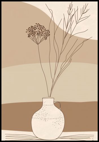 Plakat 68x98cm Kojący Wazon na Arena.pl