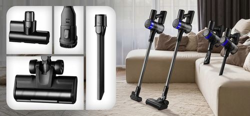 ODKURZACZ BEZPRZEWODOWY PIONOWY RĘCZNY 14w1 LED MOZANO HANDY PRO 600 na Arena.pl