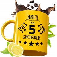 Złoty Kubek Premium Dla Arka Na Urodziny Na Prezent Z Nadrukiem Z Nadrukiem