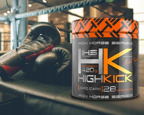 IRON HORSE HIGH KICK 420g DLA FIGHTEROW Pomarańcza na Arena.pl