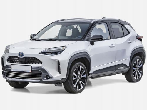 Toyota Yaris Cross - Listwy CHROM GRILL na atrapę zderzak Chromowane na Arena.pl