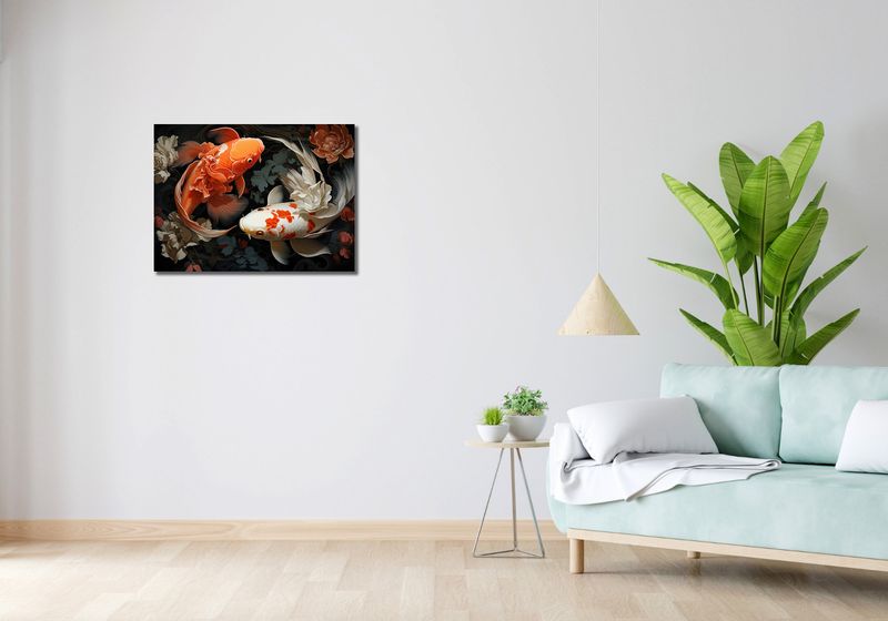 Obraz 70x50cm Harmonijny Taniec zdjęcie 2