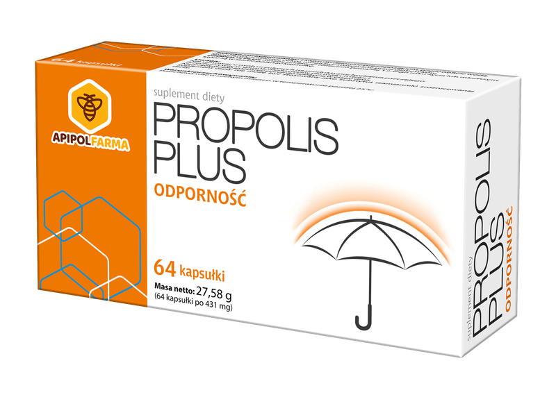 Propolis Plus 64kap ODPORNOŚĆ zdjęcie 1