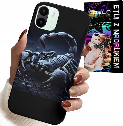 ETUI DO XIAOMI REDMI A1 - SKORPION, SKORPIONY + FOLIA HYDROŻELOWA na Arena.pl