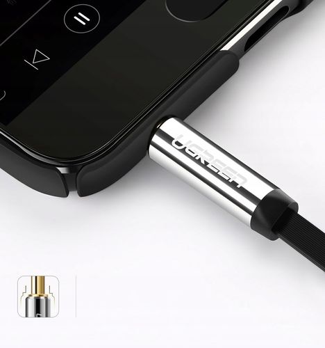 Ugreen Płaski Kabel Audio Aux Mini Jack 3,5 Mm 1M na Arena.pl