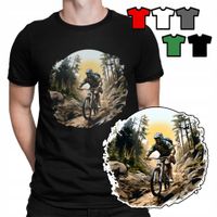KOSZULKA T-SHIRT MĘSKI WZORY WYBÓR - CYCLOCROSS ROWERY MOTORY ŻUŻEL - XS