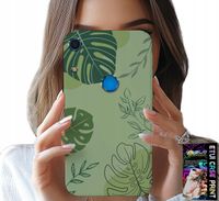 ETUI DO HUAWEI Y6S - ZIELONE LIŚCIE ROŚLINNE WZORY PLECKI