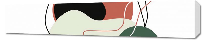 Obraz 100x20cm Płaszczyzny zdjęcie 1