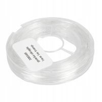 Żyłka GUMKA guma OKRĄGŁA 1mm 5m transparent