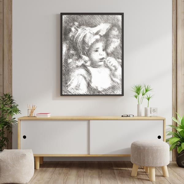 Child with a Biscuit, Pierre-Auguste Renoir - plakat 59,4x84,1 cm zdjęcie 2