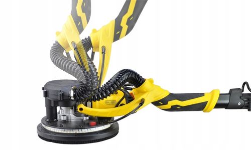 Szlifierka do Gipsu Gładzi Tynku Ścian Sufitów Bezpyłowa Żyrafa LED na Arena.pl