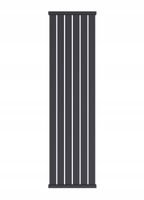 Grzejnik dekoracyjny LOTUS 120x61 GRAFITOWY