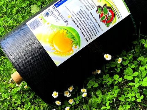 Agrotkanina czarna 1,6x50m 90g mata antychwastowa mocna agrowłóknina na Arena.pl