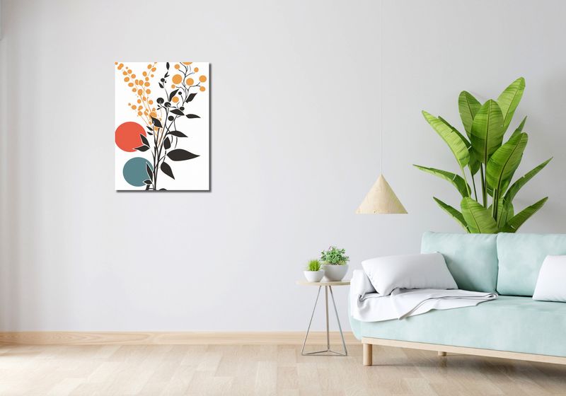 Obraz 50x70cm Rozkwitające Życie zdjęcie 2