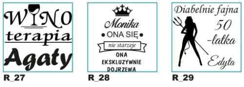 MEGA Kieliszek do wina XXL 530ml Grawer na PREZENT na Ślub Rocznię Urodziny na Arena.pl