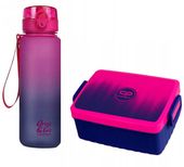 ZESTAW XL COOLPACK POJEMNIK ŚNIADANIÓWKA SZKOLNA+ BIDON 600 ML FRAPE