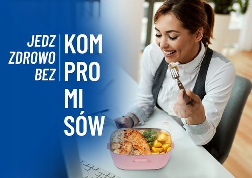 ELEKTRYCZNY LUNCH BOX POJEMNIK PODGRZEWACZ OBIADU DO BIURA AUTA TIRA 12/24V na Arena.pl