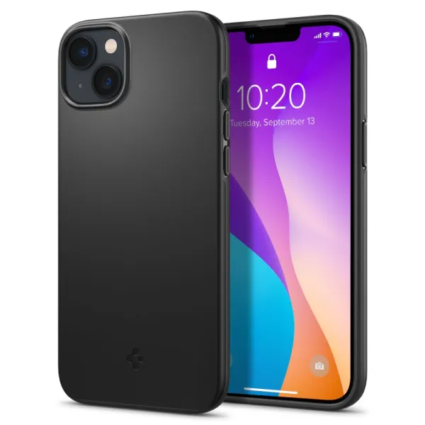 Etui Spigen Thin Fit na iPhone 14 Plus - czarne zdjęcie 1