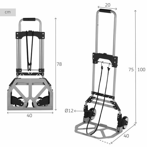 Koszyk wielofunkcyjny Aktive 40 x 100 x 40 cm (2 Sztuk) na Arena.pl