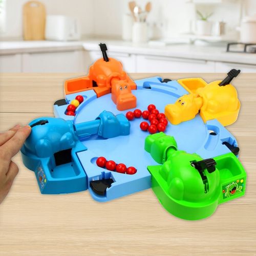 GRA ZRĘCZNOŚCIOWA DLA 4 OSÓB GŁODNE HIPCIE HIPOPOTAM DLA DZIECI RODZINNA na Arena.pl