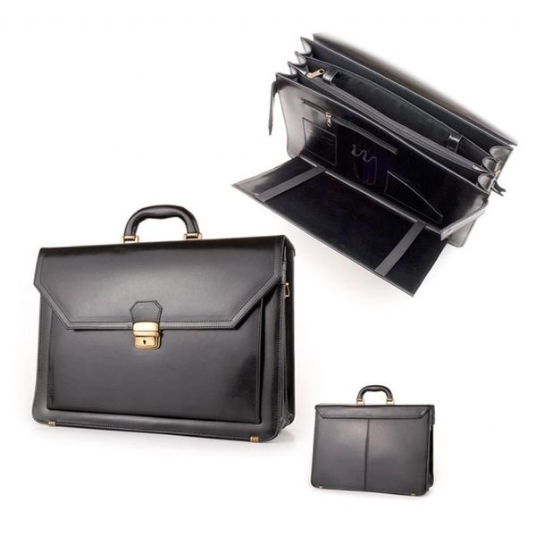 Teczka męska KEMER S 832MB-01-E2-231 Czarny zdjęcie 1