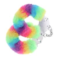 Heavy-Duty Fluffy Handcuffs - Multicolor 1