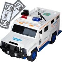 Skarbonka Sejf Dla Dzieci Na Kod Szyfr Samochód Policja Auto