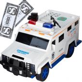 Skarbonka Sejf Dla Dzieci Na Kod Szyfr Samochód Policja Auto