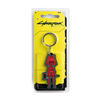 Jinx Mox | 15 cm | Silicone | Brelok Gamingowy | Cyberpunk 2077