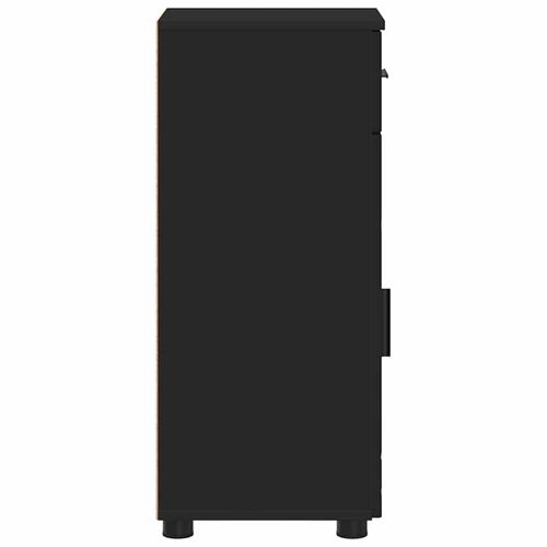 Szafka Łazienkowa z szufladą z drzwiami Czarny 30 x 35 x 80 cm na Arena.pl