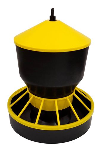 Karmidło zasypowe, automatyczne, 6 kg, czarno - żółte na Arena.pl