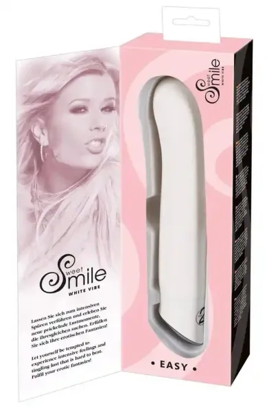 Smile Easy White Vibrator zdjęcie 4