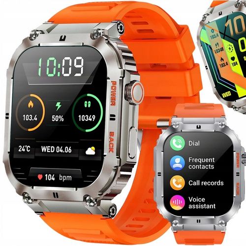 SMARTWATCH ZEGAREK MĘSKI ROZMOWY POLSKIE MENU PULS CIŚNIENIE POWIADOMIENIA na Arena.pl