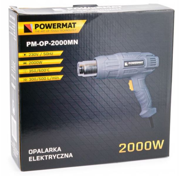 OPALARKA ELEKTRYCZNA 2 BIEGI 4 DYSZE 600C 2000W PM-OP-2000MN zdjęcie 4