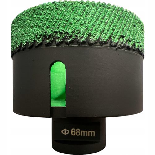 Otwornica diamentowa brazowana MMD Ø68 mm M14 do gresu ceramiki płytek na Arena.pl