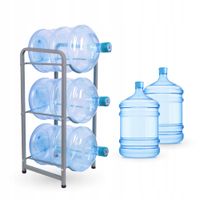 Stojak na 3 butle z wodą ViO MR-3 - Metalowy, Składany - Organizer do butle